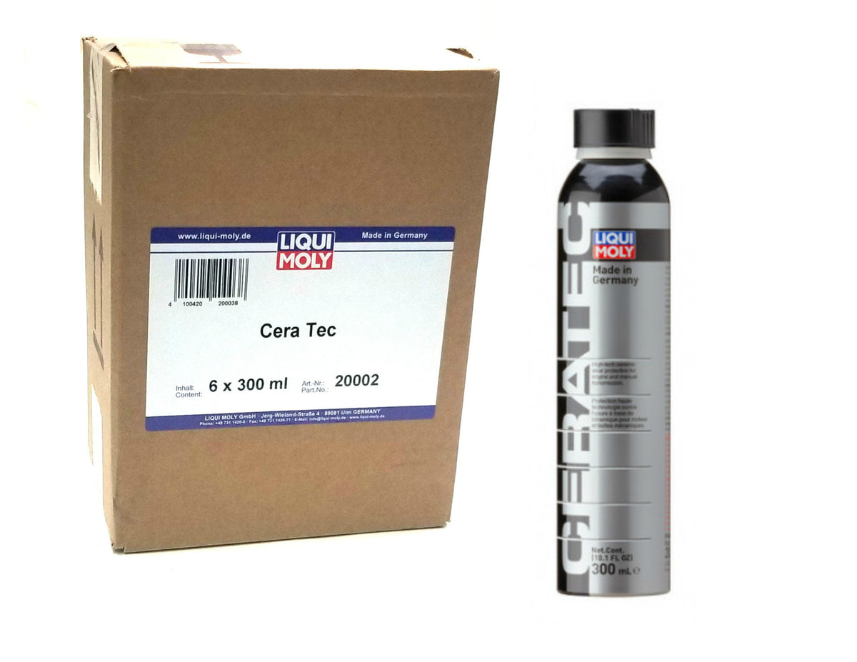 Liqui Moly Cera Tec Motor Oil Additive (300 ML) Bundle Latex Gloves (6  Items)