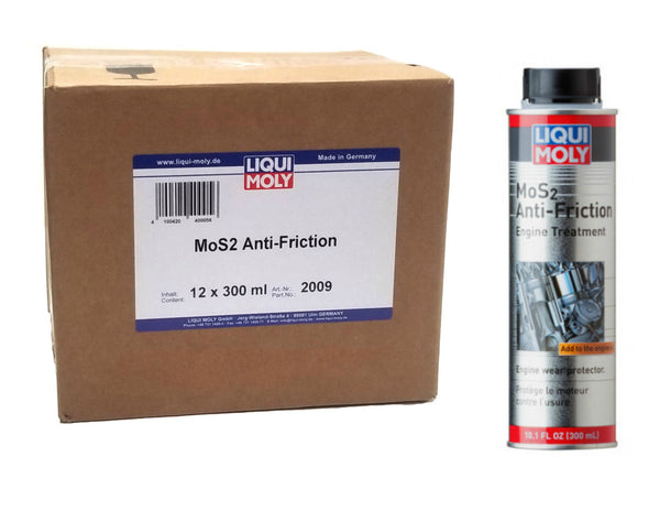 Liqui Moly MoS2 Anti-Friction Engine Treatment | 300 ml | Oil additive |  SKU: 2009
